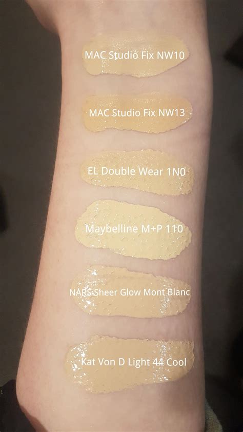 Estee Lauder Double Wear Light Shades Mac | Shelly Lighting