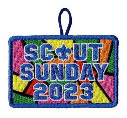 Scout Sunday 2023 Emblem - THIS ITEM IS NO LONGER AVAILABLE - BSA CAC ...