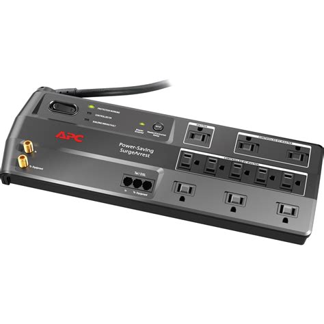 APC SurgeArrest 11-Outlet Surge Protector with Phone and P11GTV