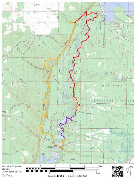 Manistee River Trail Backpacking Loop | Backcountry Sights