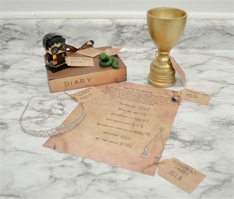 Harry Potter Horcrux Hunt Party Activity (& Printable) - Amy Latta ...