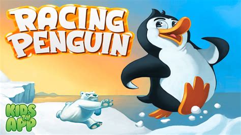 Racing Penguin (Top Free Games) - Best App For Kids - YouTube