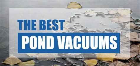 Best Pond Vacuum Cleaner 2023 (Reviews & Comparison) - Pond Informer