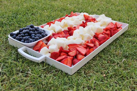 Patriotic Berry & Cake Dessert Platter - Around My Family Table