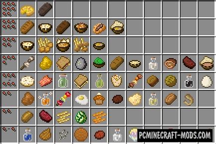 VanillaFoodPantry - Food Mod For MC 1.16.5, 1.14.4, 1.12.2 | PC Java Mods