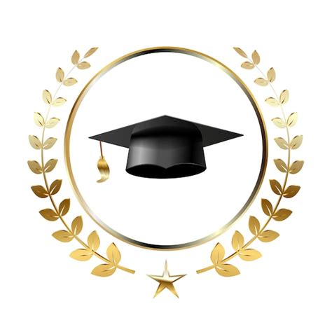 Éléments De Conception De Modèle De Logo De Graduation. | Vecteur Premium