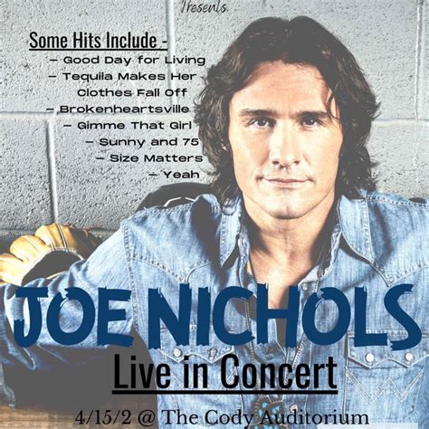 Joe Nichols 2024 Tour - Letti Rebeka