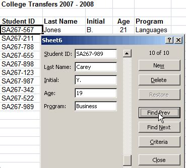 Excel Data Entry Form Tutorial