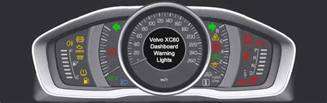 Volvo XC60 Dashboard Warning Lights - DASH-LIGHTS.COM