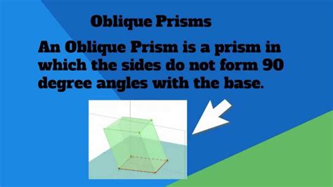 Oblique Prisms - YouTube