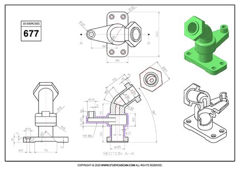 3D CAD EXERCISES 677