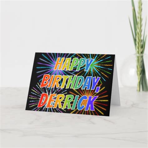 Happy Birthday Derrick Gifts on Zazzle AU