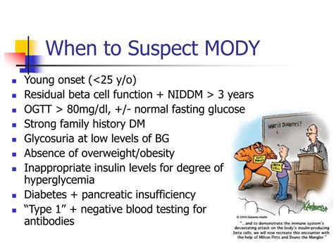 PPT - Maturity Onset Diabetes in Youth (MODY) PowerPoint Presentation ...