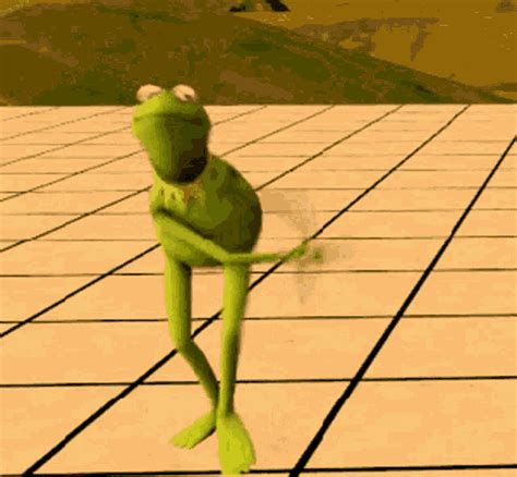 Being Positive Kermit GIF - BeingPositive Kermit Dance - Discover & Share GIFs