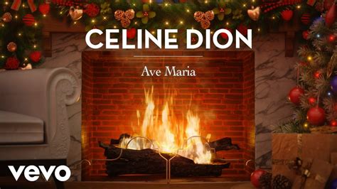 Céline Dion - Ave Maria (Official These Are Special Times Yule Log) - YouTube