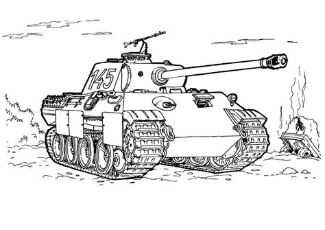 Army Tank Coloring Pages - Best Coloring Pages For Kids