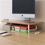 Notebook Increase Height Wood Stand Office Desk Storage Box MDO02 | Cheap Cell-phone Case With ...