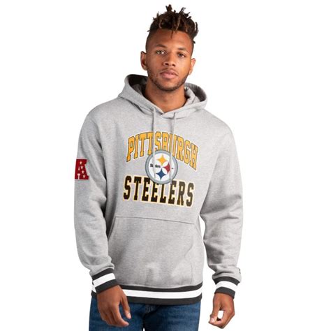 Pittsburgh Steelers Men's GIII Snap Fleece Hoodie