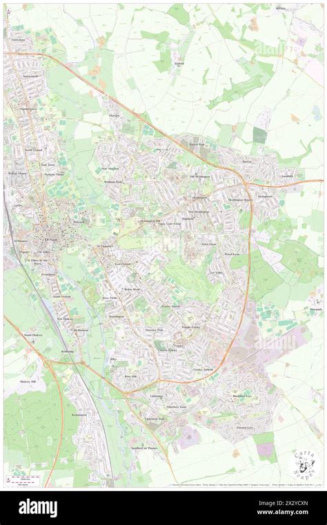 Warneford Hospital, Oxfordshire, GB, United Kingdom, England, N 51 45' 3'', S 1 13' 20'', map ...