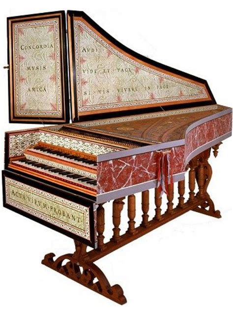 French Double Harpsichord. Harpsichord history certainly does not begin with Hans Ruckers but ...