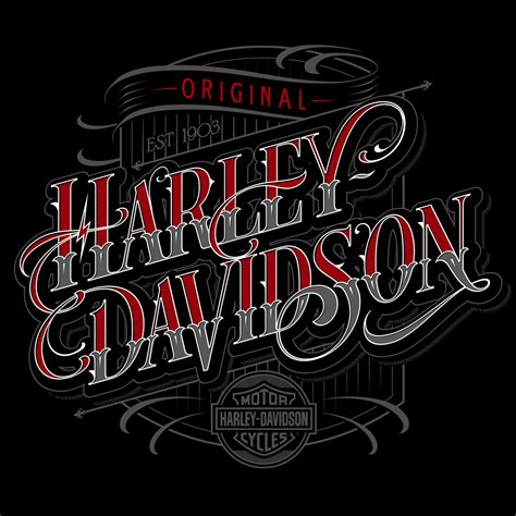 Harley Davidson-sweyda-lettering-custom lettering.jpg | Harley davidson decals, Harley davidson ...