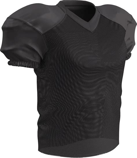 Champro Mens Adult Stretch Polyester Practice Football JerseyTime Out Polyester Practice ...