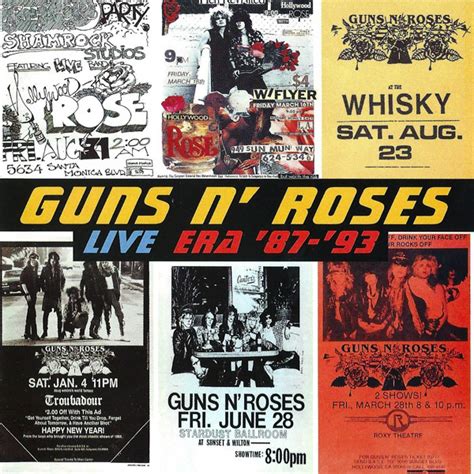 Guns N' Roses – Live Era '87-'93 (1999, CD) - Discogs