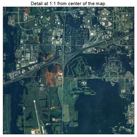 Aerial Photography Map of Huntsville, AL Alabama