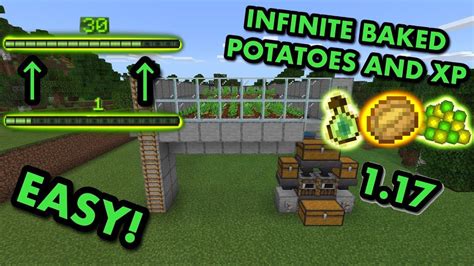 SIMPLE 1.18 POTATO XP FARM TUTORIAL in Minecraft Bedrock (MCPE/Xbox/PS4 ...