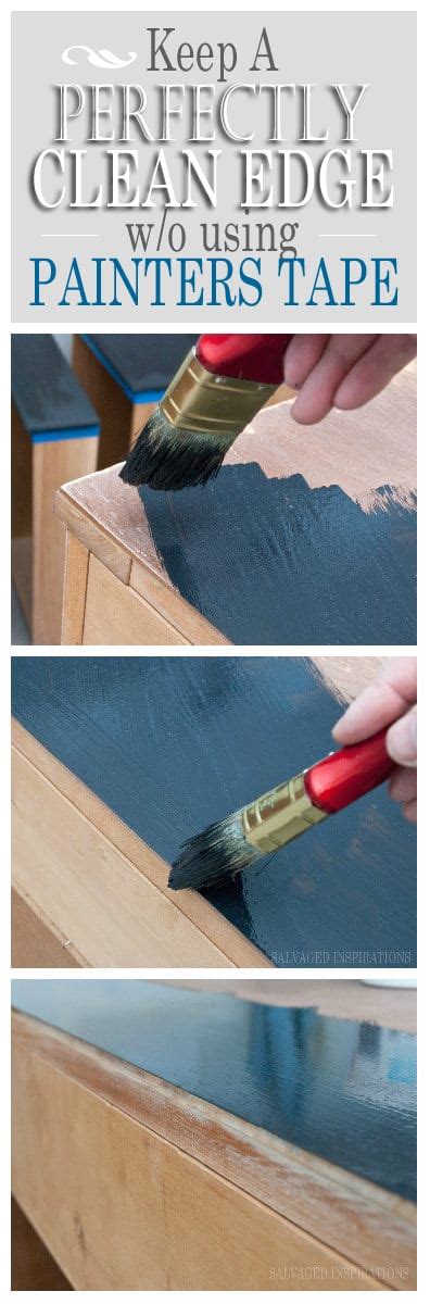 Quick-Tip-Tuesday ~ Keep A Perfectly Clean Edge Without Using Painters Tape!