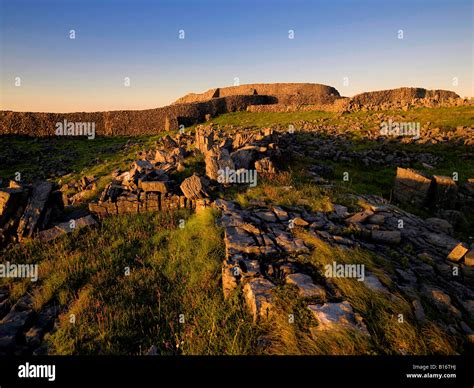 Dun Aengus Inishmore Aran Islands Galway Ireland Stock Photo - Alamy