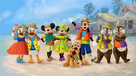 A look at ALL the New Character Outfits for Disney Lookout Cay at Lighthouse Point • The Disney ...