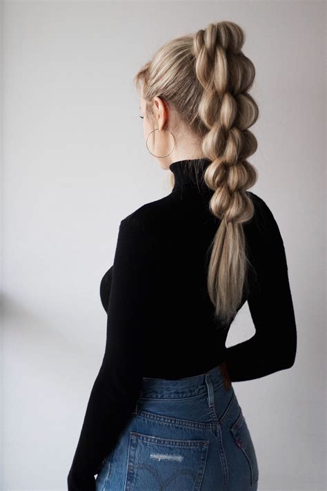 Unique Braided Ponytail Hair Tutorial - Alex Gaboury