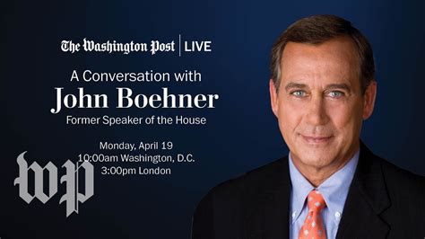 Former House Speaker John Boehner on his new book and the Republican ...