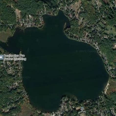 Lake Attitash in Merrimac, MA (Google Maps)