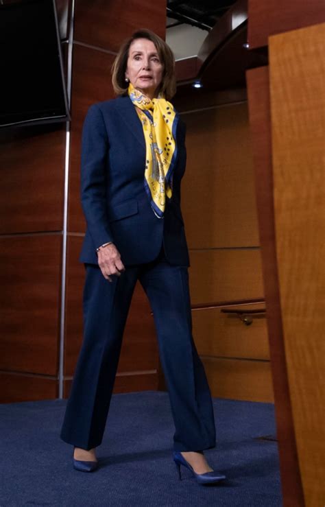 Nancy Pelosi’s Fashion Moments: Coats, Shoes & Pops of Color – Footwear ...