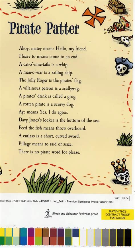 Pirates Poems