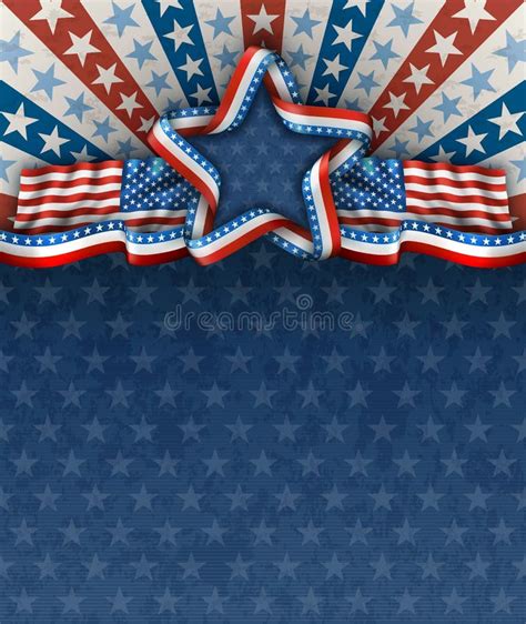 American Patriotic Fourth of July Background Stock Vector - Illustration of arms, glory: 73202388