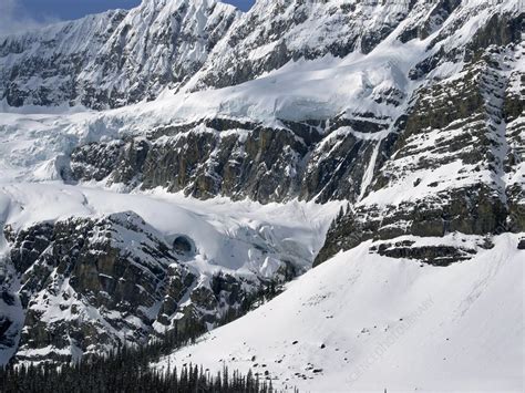 Crowfoot Glacier, Canada - Stock Image - C011/9986 - Science Photo Library