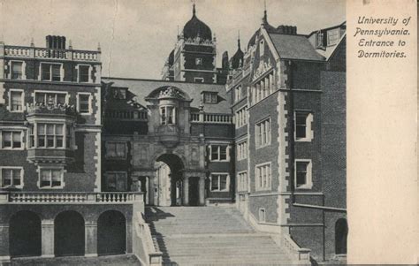 University of Pennsylvania, Entrance to Dormitories - Philadelphia ...