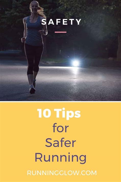 10 Running Safety Tips to Keep You Harm Free - Running Glow