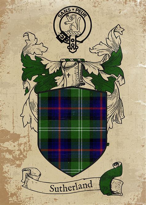 Clan Sutherland Digital Art by Daniel Clark - Fine Art America