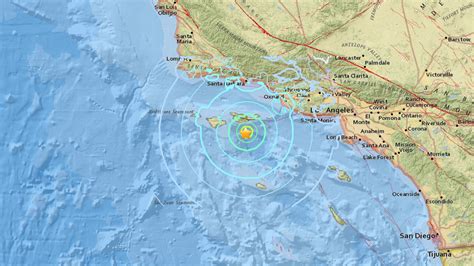 Usgs California Earthquake Map : Faultline Earthquakes Today Recent Live Maps Exploratorium ...