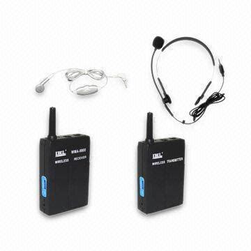 Wireless Tour Guide System with UHF PLL 16 Channels (WMA-9800 ...