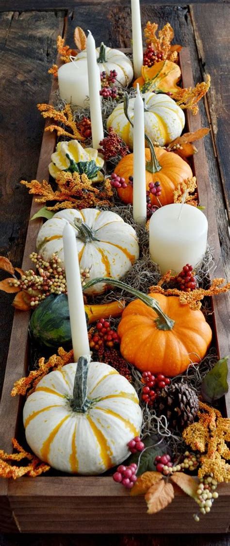 15+ Adorable Pumpkin Centerpieces