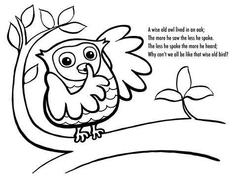 Free Printable Owl Coloring Pages For Kids