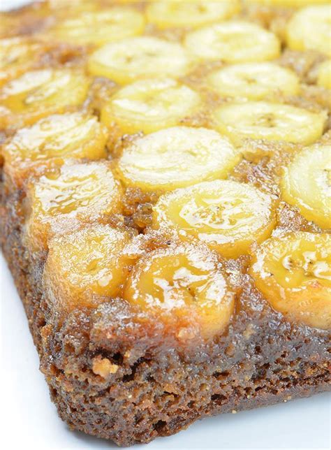 Banana Upside Down Cake | How to Make Upside Down Cake