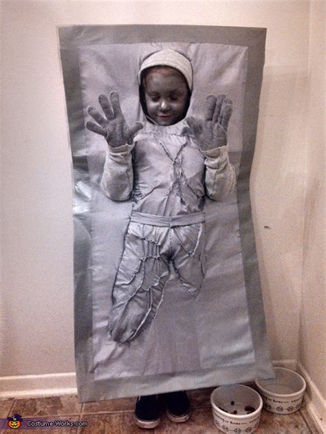 Han Solo in Carbonite Halloween Costume