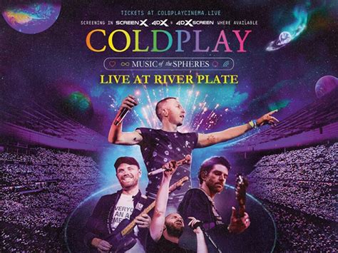 Cineworld hosts Coldplay concert live in ScreenX and 4DX for first time | News | What's On Edinburgh