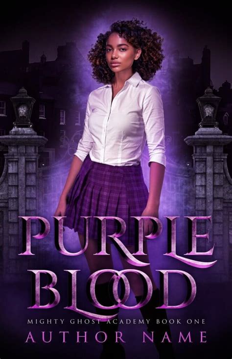 Purple Blood - The Book Cover Designer